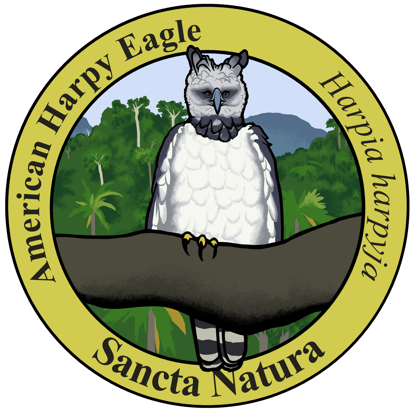 Adult American Harpy Eagle T-shirt