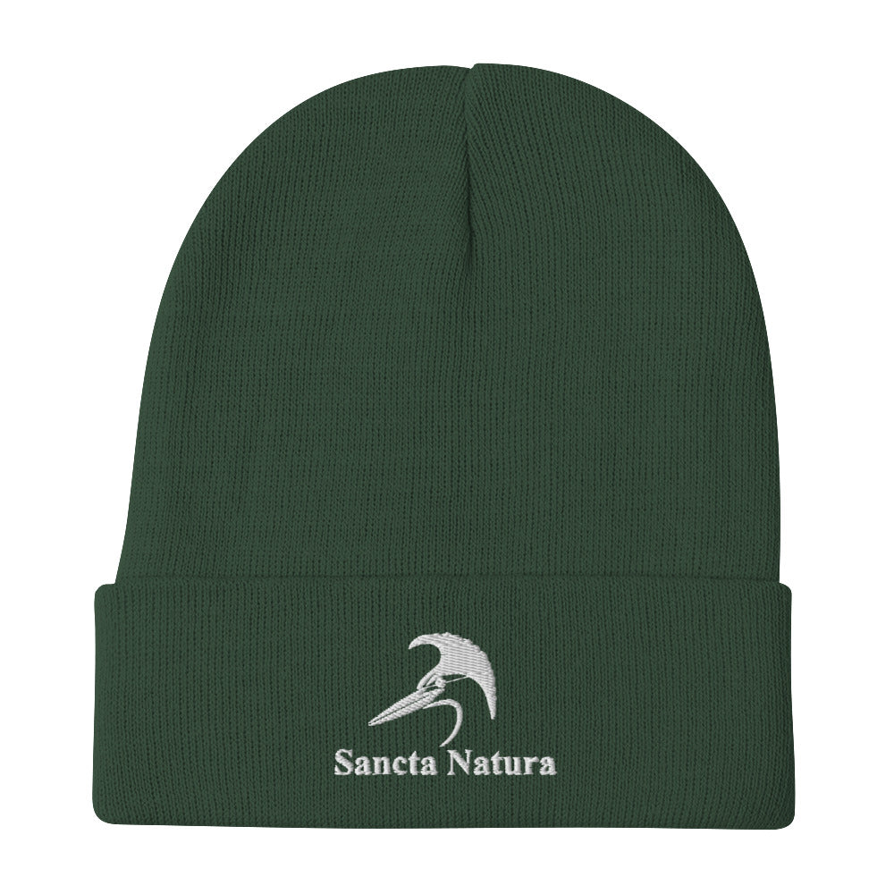 Sancta Natura Logo Embroidered Beanie