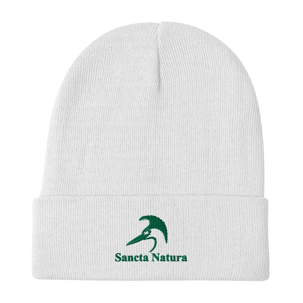 Sancta Natura Logo Embroidered Beanie