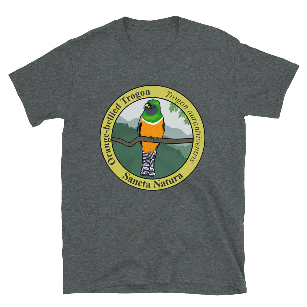 Adult Orange-bellied (Collared) Trogon T-shirt