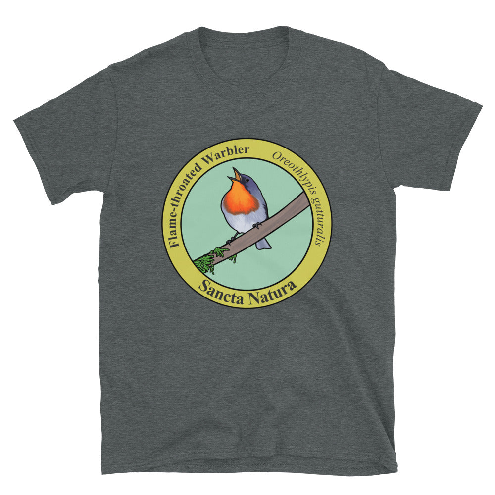 Adult Flame-throated Warbler T-shirt