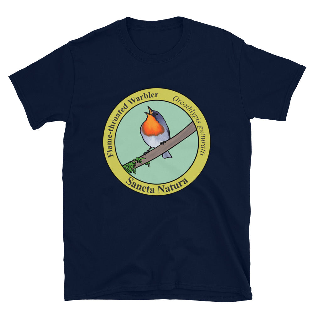 Adult Flame-throated Warbler T-shirt