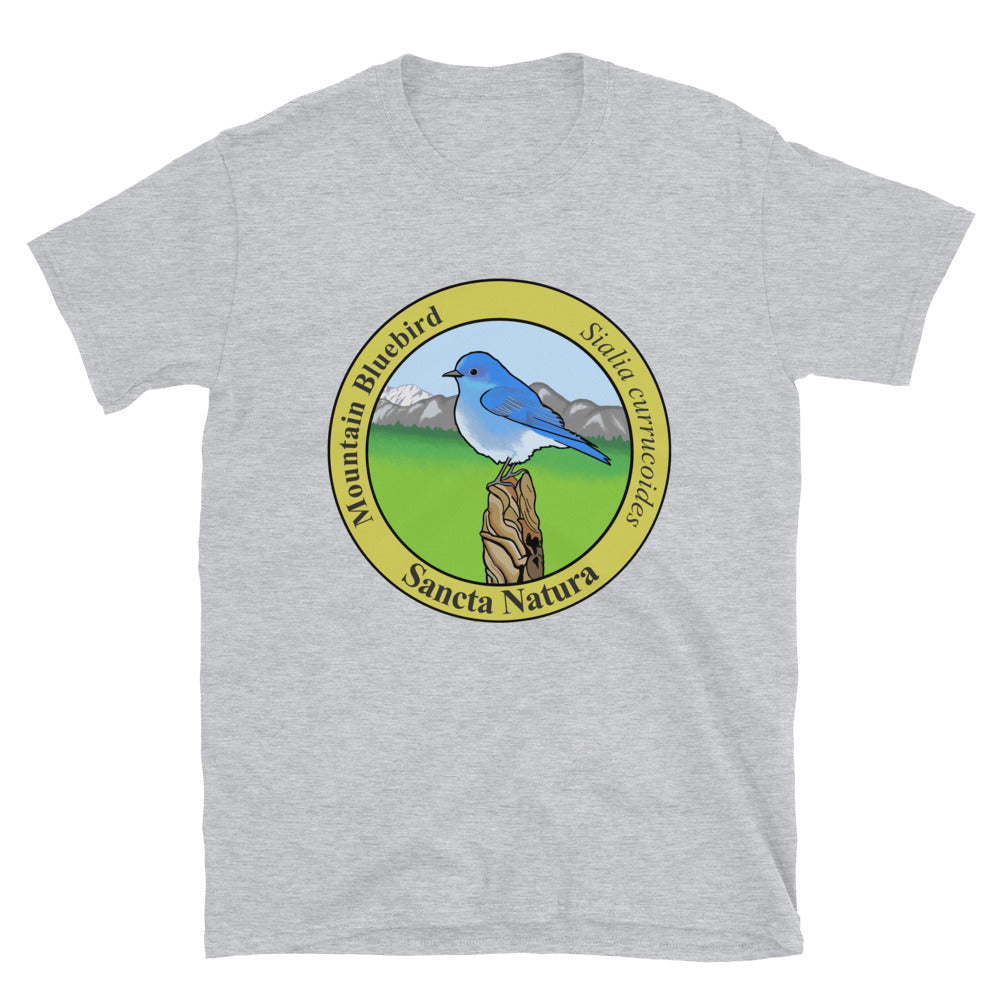Adult Mountain Bluebird T-shirt