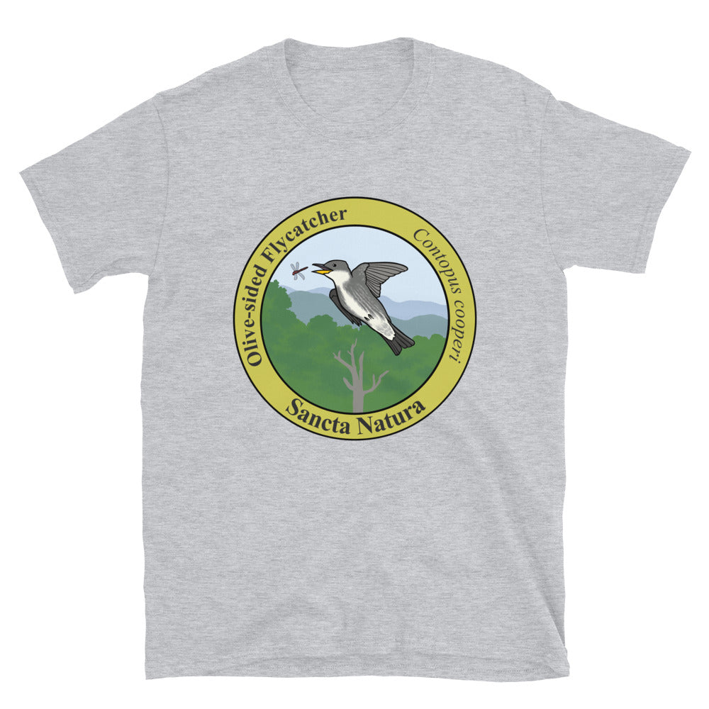 Adult Olive-sided Flycatcher T-shirt