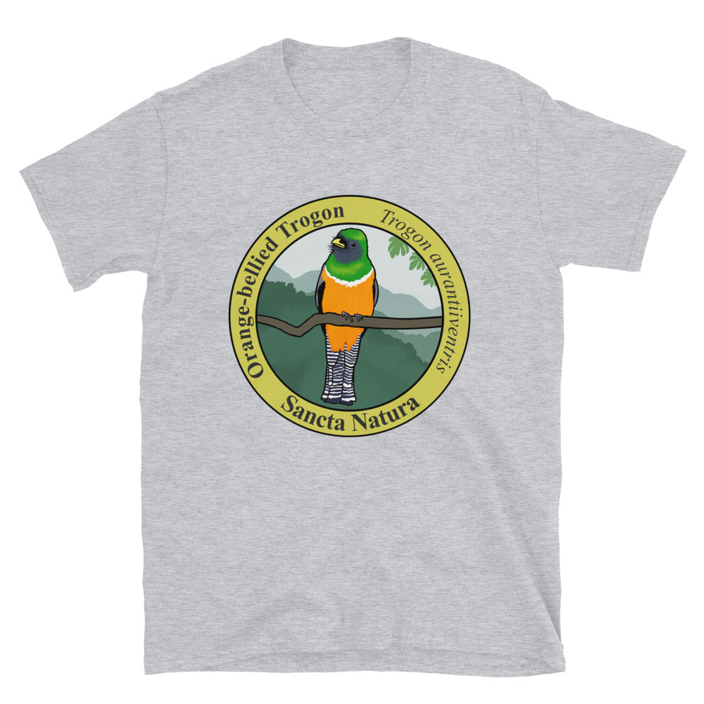 Adult Orange-bellied (Collared) Trogon T-shirt