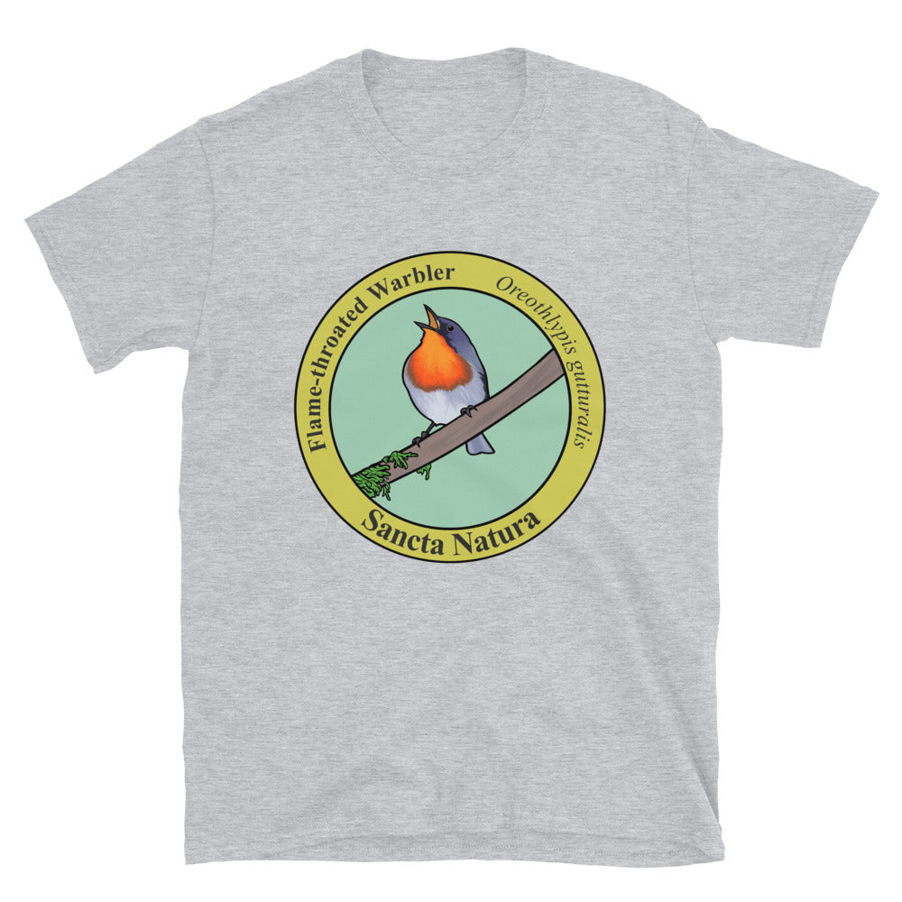 Adult Flame-throated Warbler T-shirt
