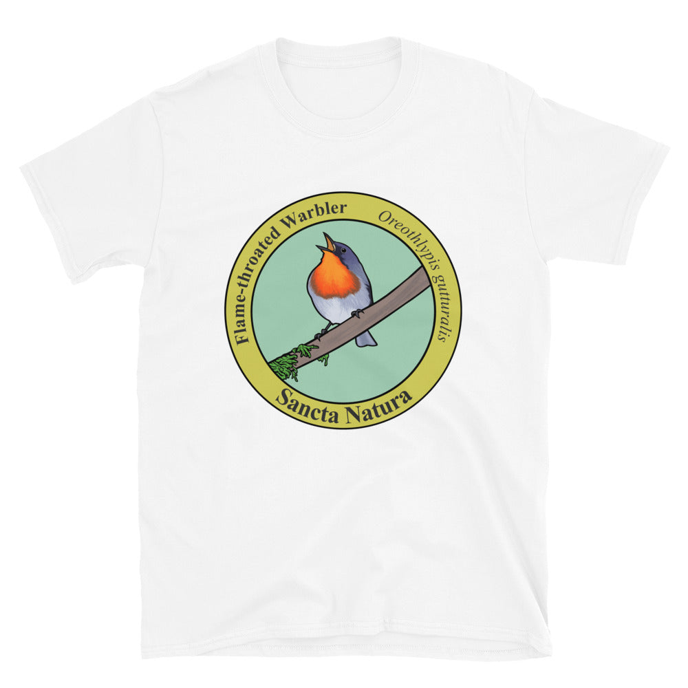 Adult Flame-throated Warbler T-shirt