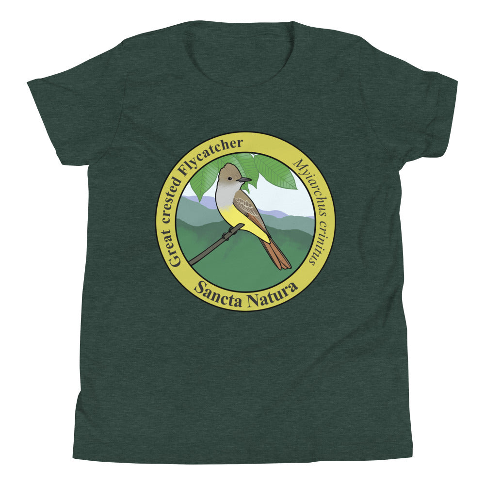 Kids Great crested Flycatcher T-shirt